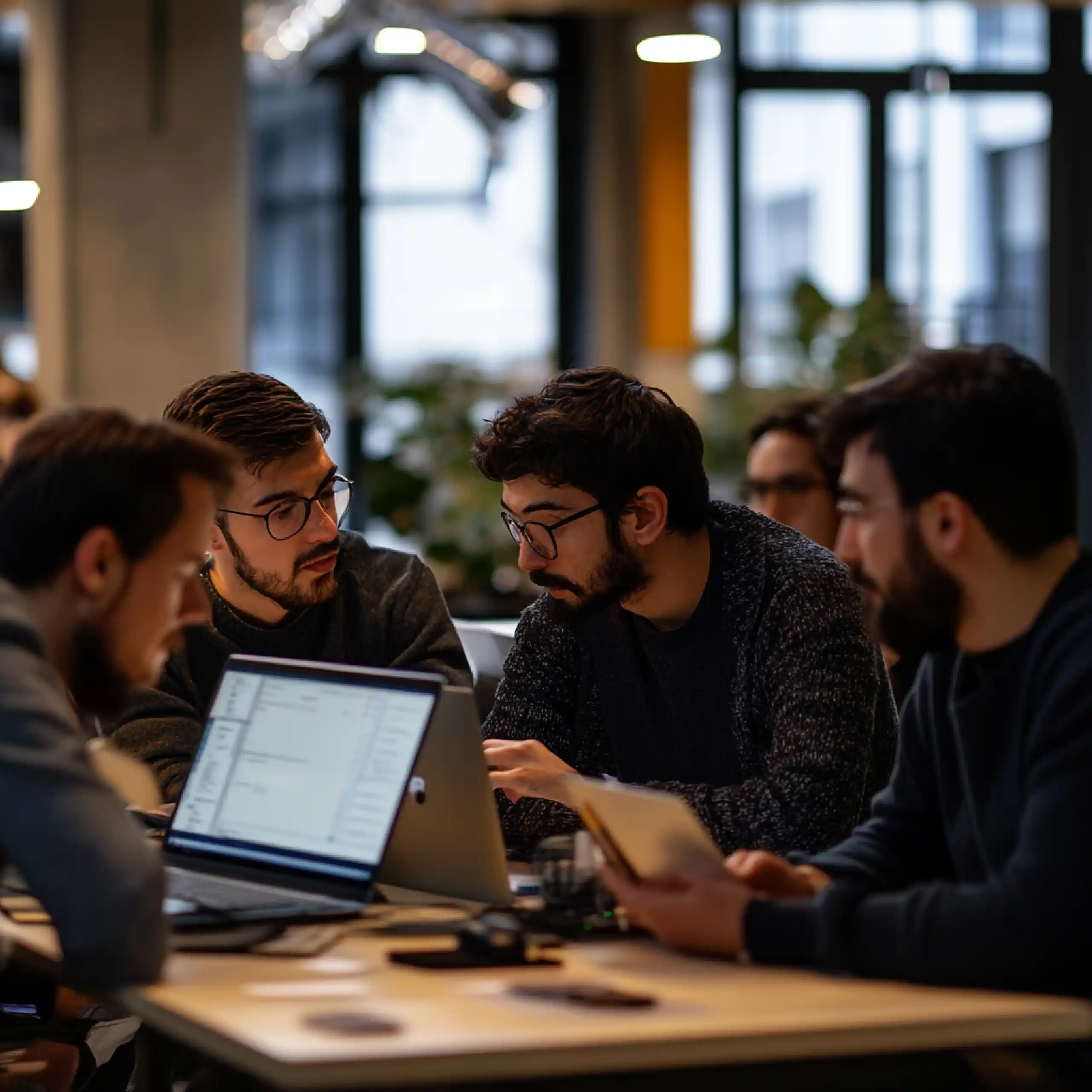 image of a team sitting IT-consultancy-in-Qatar-brands